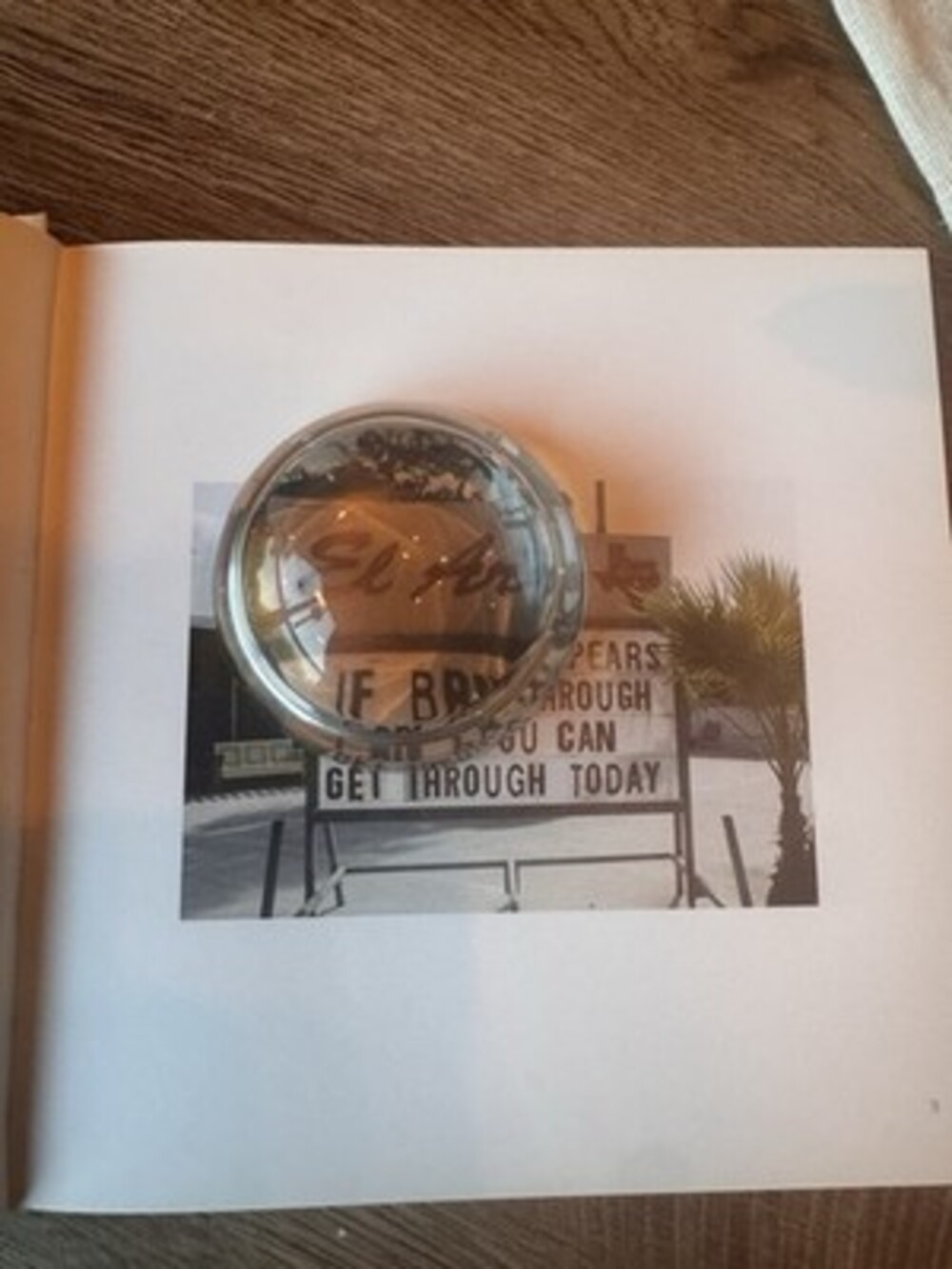 vintage magnifying glass paperweight Nostalgic Office Decor